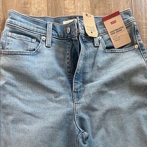 Levi's Women's Straight Leg Jeans in Light Blue